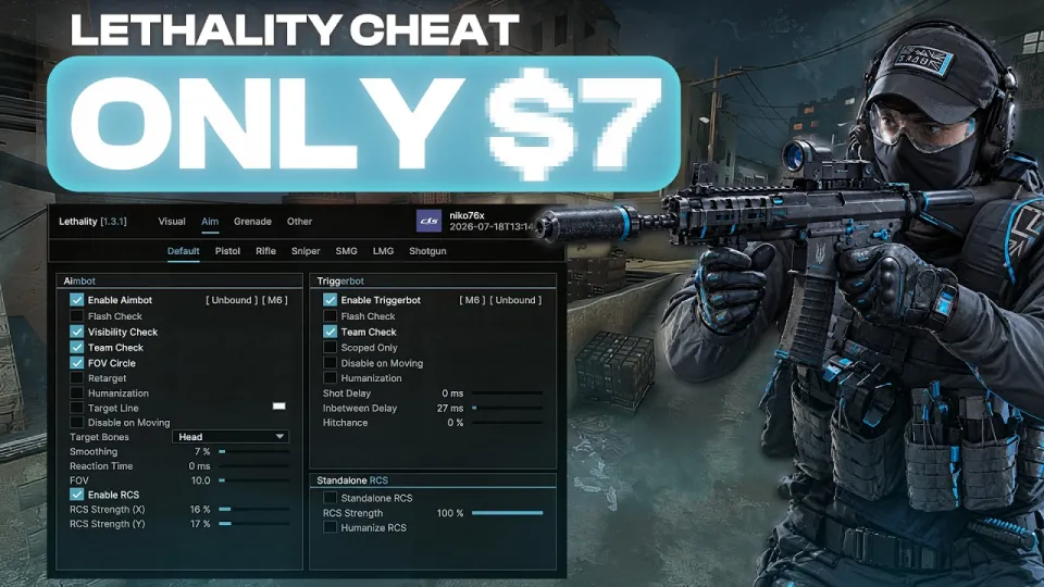 Cs2 cheats and VAC detection risks explained with Lethality gameplay in 2026
